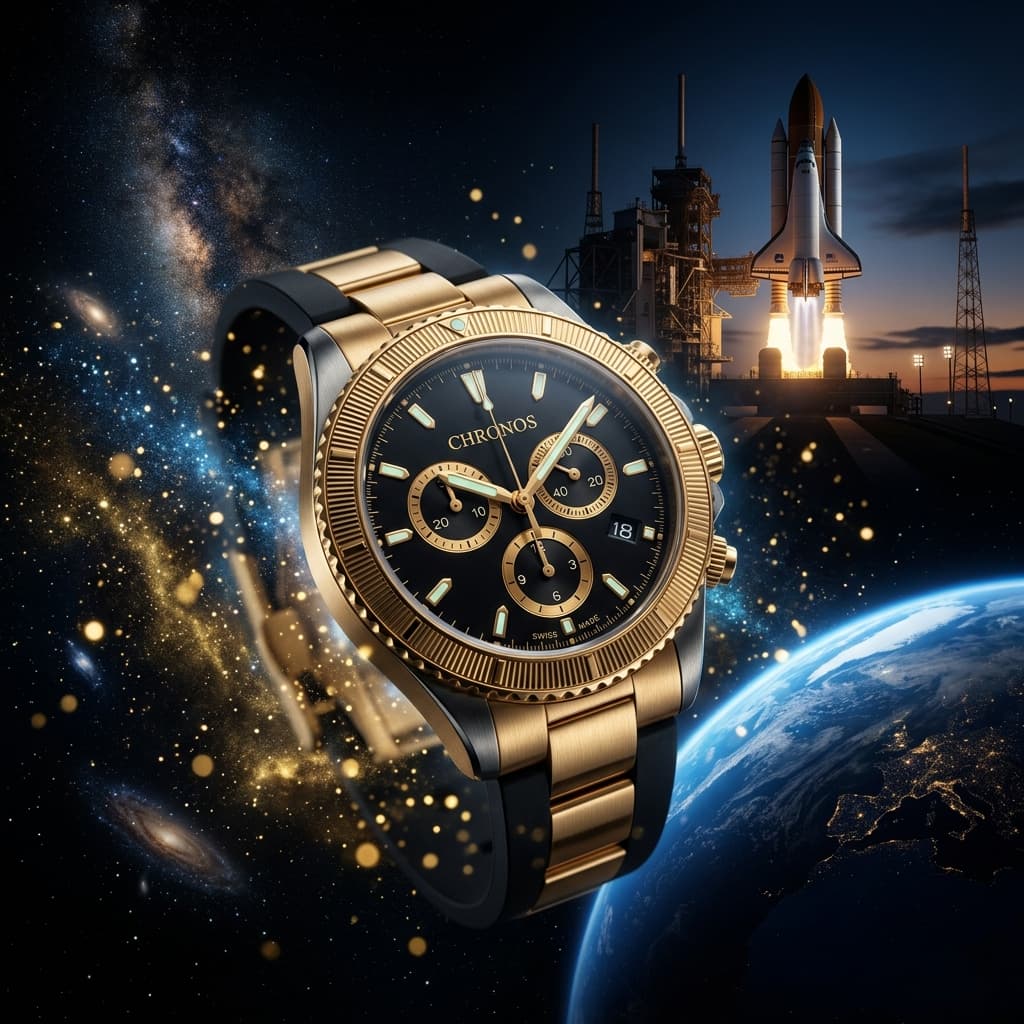 Chronos Luxury Watch — AI Cinematic Launch